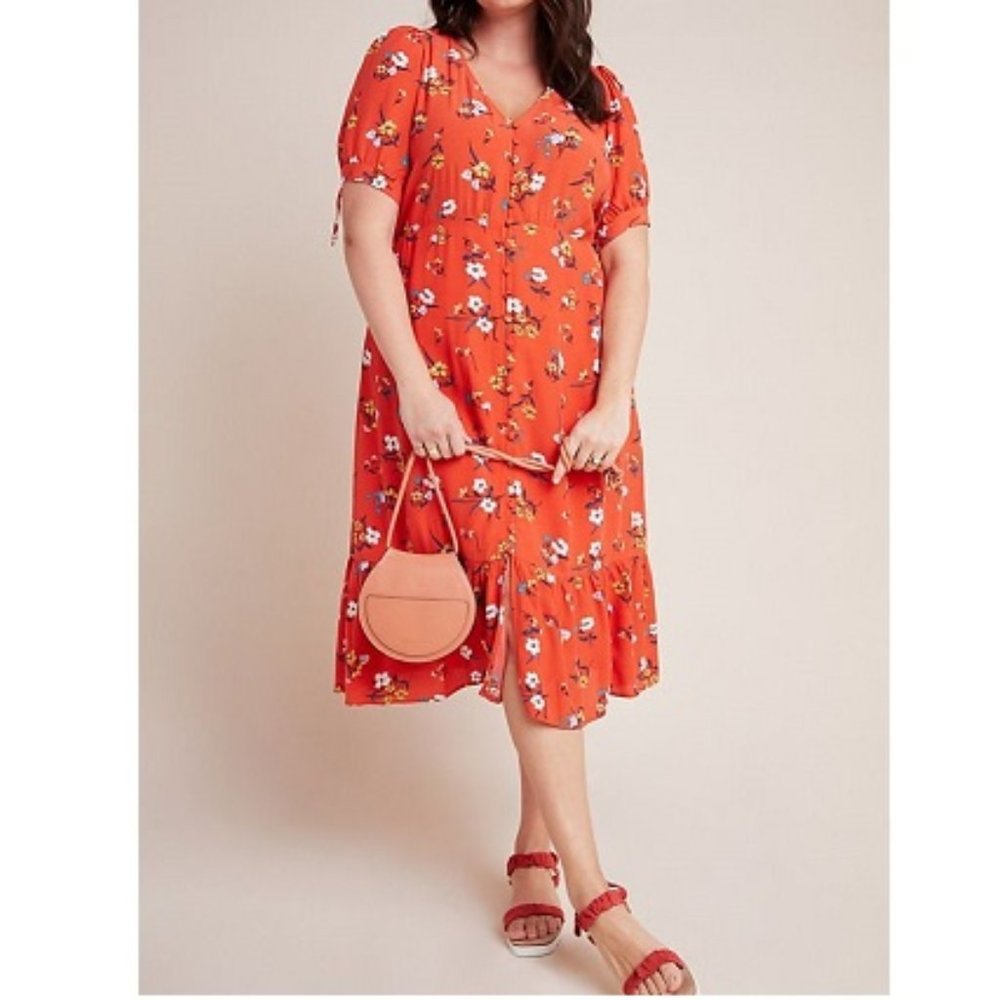 NEW Maeve Eudora Midi Dress Plus size